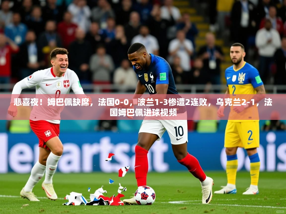 2025开云体育在线下载悲喜夜!姆巴佩缺席,法国0-0,波兰1-3惨遭2连败,乌克兰2-1,法国姆巴佩进球视频 第3张